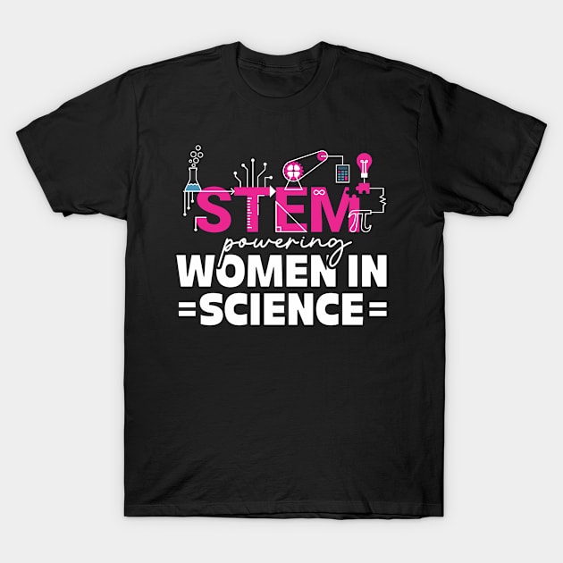 Feminist Women in Science Steminista Steminist T-Shirt by IngeniousMerch